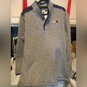 New NFL Men's Antigua pull over New England Patriots